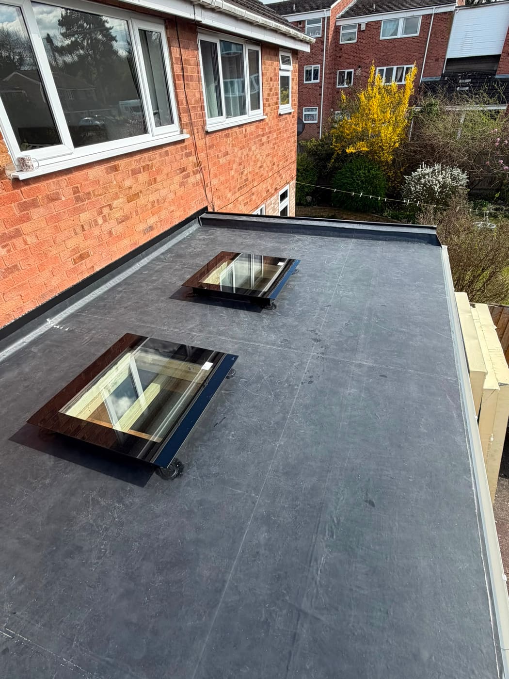Flat roofing 10