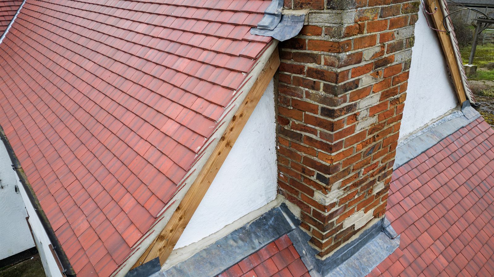 Photo of leadwork work