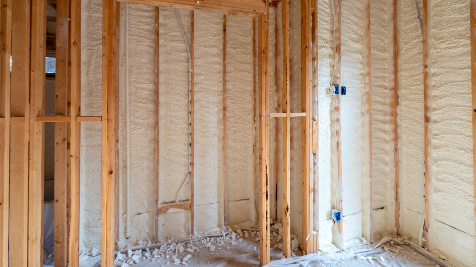 Photo of sprayfoam removal work